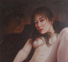 portrait femme asiatique sexy