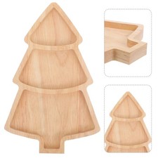  Plateau de service de collation de noël, assiette de fruits secs en forme