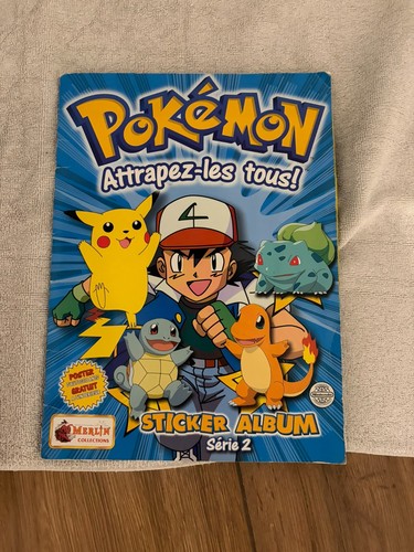 Album sticker pokémon - pokémon, merlin