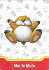 Carte Panini Super Mario - 2022 - N°104 - Monty Mole