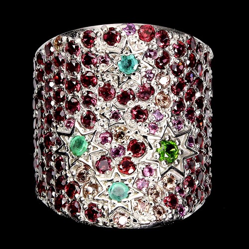 925 bague argent rond - 925,