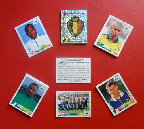 Panini france world cup - 98,