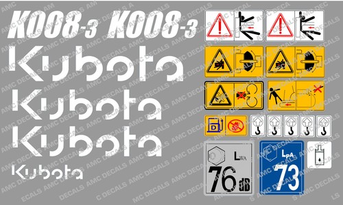 Kubota k008 mini digger - mini,