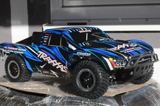 Traxxas TRX 68386 Bleu Slash 4x4 Vxl Clipless 1:10 de Courte Durée Neuf Ovp Bleu