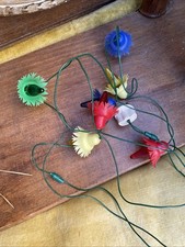 Ancienne Guirlande Électrique Noël Sapin Vintage 