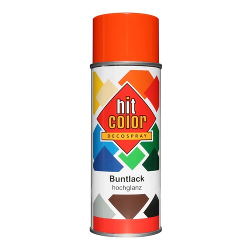 Bombe peinture orange pur - peinture,