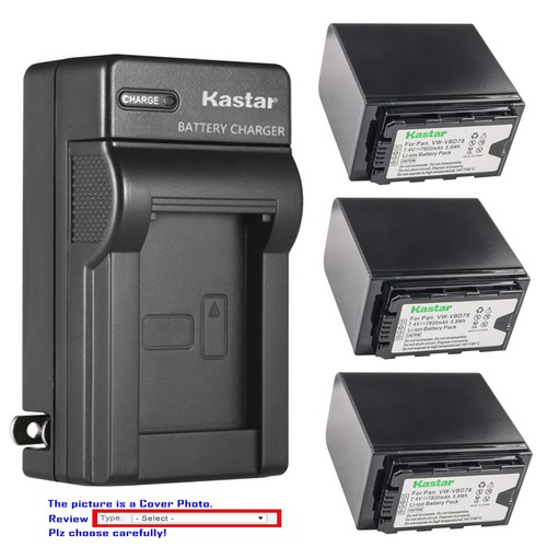 Kastar battery wall charger - battery, ac