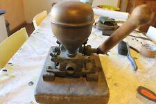 COLLECTION ancienne pompe semi rotative ( A RESTAURER )   en laiton (no japy )