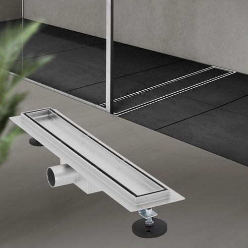 Caniveau douche avec filtre - avec,