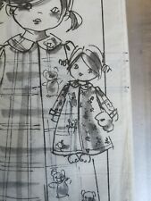 T19 PATRON POUPEE EMILIE  MODES & TRAVAUX CHEMISE DE NUIT JANVIER  2005