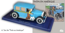 VOITURE TINTIN NUMERO 04 TAXI
