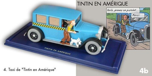 Voiture tintin numero taxi - tintin, 04