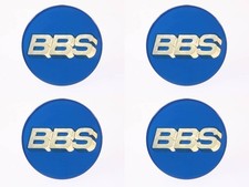 BBS P5624132 Véritable enjoliveurs centre de roue 70 mm emblème bleu or 3D...
