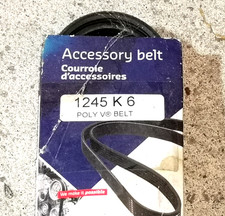 Courroie Poly-V Courroie d'accessoire 6PK1245 pour OPEL ASTRA J 1245mm
