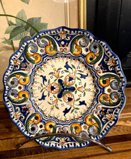 Assiette murale en céramique