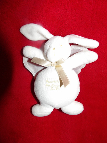 Doudou peluche lapin ailé - doudou,