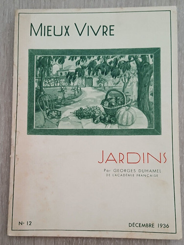Georges duhamel mieux vivre - georges,