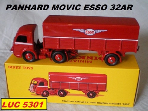 Panhard movic esso bâché - esso,