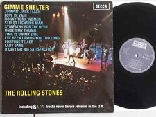 THE ROLLING STONES * GIMME SHELTER * 1971 French LP 12" DECCA 291011