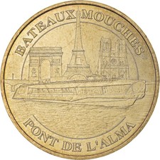 [#1102137] France, Jeton, Jeton Touristique, Paris - Bateaux mouches Pont de l'A