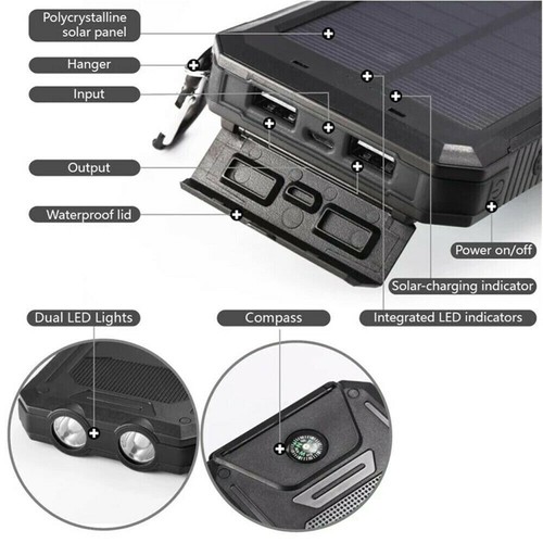 Chargeur solaire portable - chargeur,
