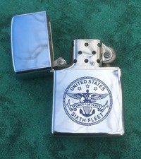 Briquet Zippo Sixth Fleet