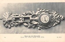 CPA PARIS Musée des Arts Décoratifs cartel bois sculpté époque Louis XVI