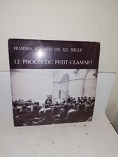 DISQUE VINYL 33 T - LE PROCES DU PETIT-CLAMART - HOMME ET FAIT DU XX IEME SIECLE