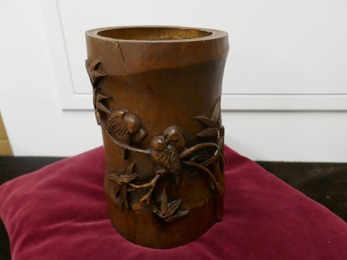 Gros pot pinceaux - à,