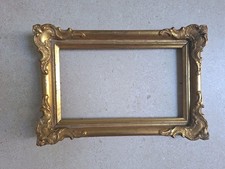 cadre Photo ancien bois doré Sculpté Cadre Photo Ou Tableau