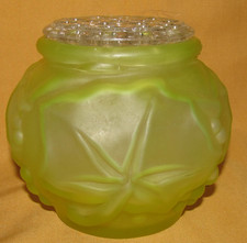 Antique Urinaline Ball Vase