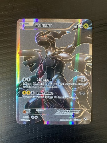 Carte pokemon zekrom - carte,