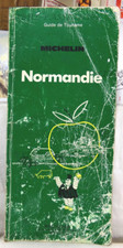 GUIDE TOURISTIQUE MICHELIN, LA NORMANDIE, 1984