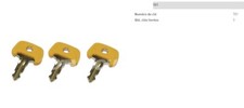 Jeu cle jungheinrich 701 - cle,