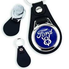 Porte-clés Ford V8 en simili