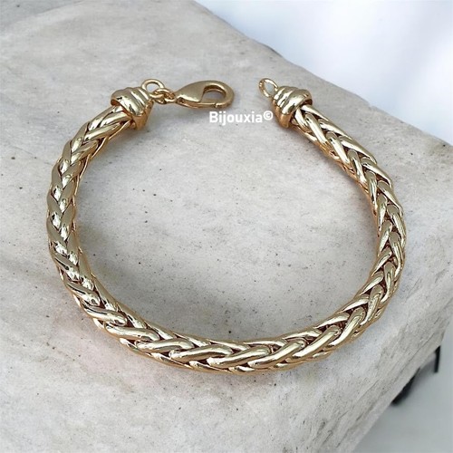 Bracelet maille palmier - maille, 19cm
