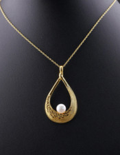 COLLIER  ARGENT 925% PLAQUÉ