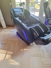 Fauteuil massant luxueux - luxueux, (noir