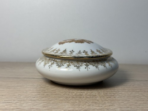 Boîte ronde porcelaine - boîte,