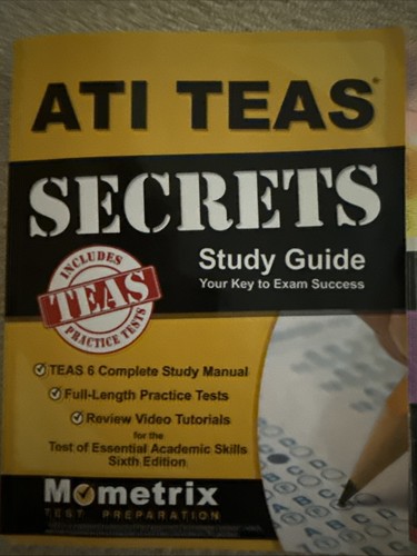 Ati teas secrets study guide - secrets,