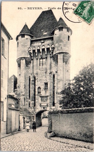 Nevers carte postale - nevers,