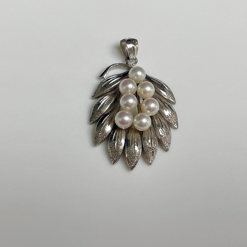Vintage pendentif argent