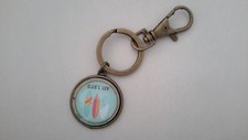 Porte clés Surf Vintage Plage