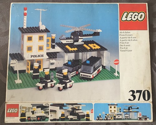 Lego 370 boîte - vide, et