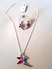 Parure fée clochette argent