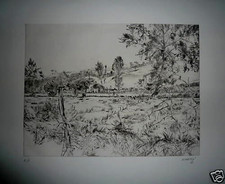 Serge MARKO gravure signée