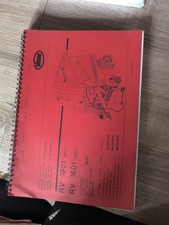 Livret Pièce Vicon Rv1901 Rv1601