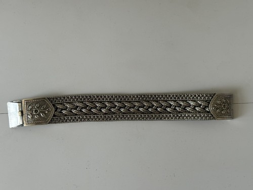 Bracelet argent tressé - argent,