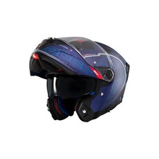 Casque Modulaire MT HELMETS ATOM 2 SV DESTINY C7 Violet/Noir Mat
