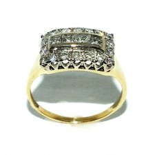 Femmes 18ct or Jaune Bague